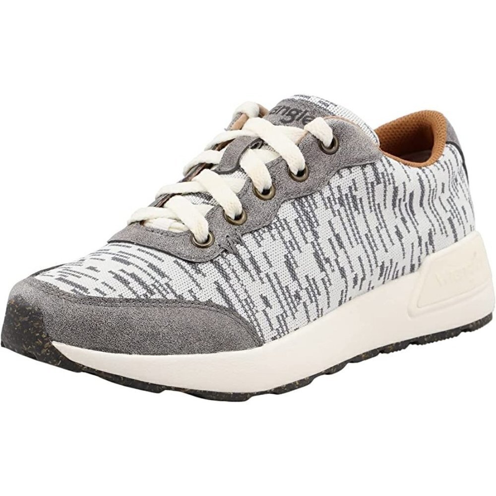 Wrangler Women's Size 6.5 Athleisure Low Top Sneaker Shoe - Gray Multi/Dark Gray